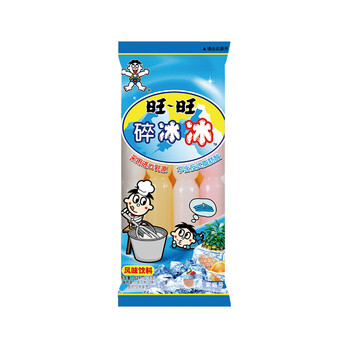 旺旺碎冰冰雪糕冰淇淋棒棒冰风味饮料果味饮料综合口味家庭号78ml8