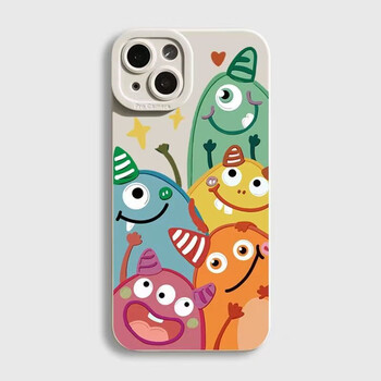 镜头防摔可爱软壳卡通男女情侣款 古董白-小怪兽 荣耀play7tpro专属