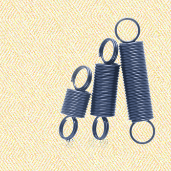 线径15直径10双圈拉簧闭口65mn黑拉伸弹簧圆线机械簧1510402根