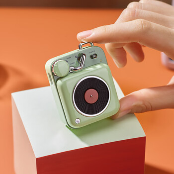 猫王收音机猫王音响原子唱机B612 MW-P1便携式复古蓝牙音箱户外迷你小音响 原野绿 高保真 圣诞生日礼物 猫王收音机猫王音响原子唱机B612 MW-P1便携式复古蓝牙音箱户外迷你小音响 原野绿 高保真 圣诞生日礼物