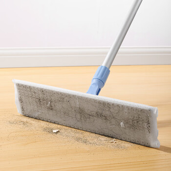 美丽雅静电除尘纸大号38*22cm*30张平板夹布洗脸巾拖把地板干巾吸尘纸