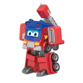 汽车机甲战士机器人情景玩具 变脸变形系列-【消防队长歌德】ys9001c