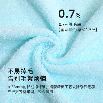 洁丽雅毛巾10条装抗菌A类纯色洗脸家用成人男女情侣加厚毛巾60*30cm70g 洁丽雅毛巾10条装抗菌A类纯色洗脸家用成人男女情侣加厚毛巾60*30cm70g