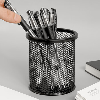 西玛(SIMAA)【超级爆品】圆形笔筒网纹防锈办公金属 创意简约桌面收纳 黑色8136 西玛(SIMAA)【超级爆品】圆形笔筒网纹防锈办公金属 创意简约桌面收纳 黑色8136