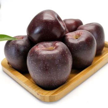 黑卡苹果新鲜水果甘肃天水正宗黑苹果当季罕见稀有水果马斯特红蛇 1斤