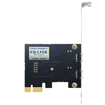 EB-LINK 台式机PCIE转Type-C扩展卡高速双接口支持小机箱电脑内置TypeC转接卡独立免供电