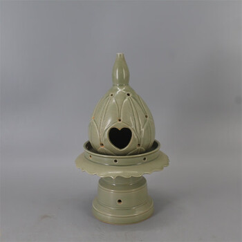 希少品】中国宋時代越窯蓋瓶y116