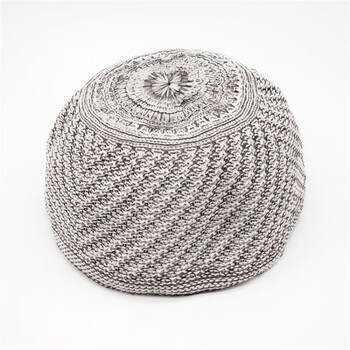 【回族回民礼拜帽】男士夏季礼拜帽回民族透气打孔棉线帽子针织帽西瓜