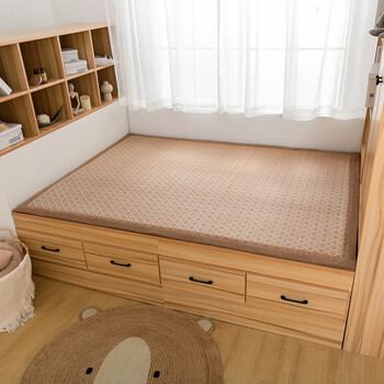 伊姿秀 家用榻榻米垫子定做藤席垫塌塌米日式踏踏米床垫地垫炕垫定制