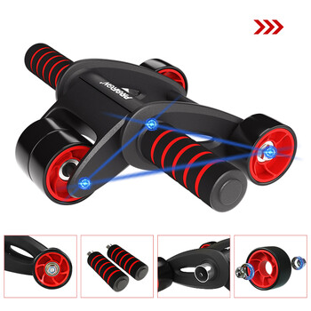 PROIRON普力艾 健腹轮 四轮腹肌轮可折叠健身轮男女士家用收腹虐腹肌 PROIRON普力艾 健腹轮 四轮腹肌轮可折叠健身轮男女士家用收腹虐腹肌