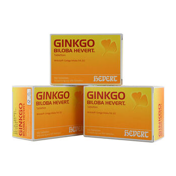 德国原装进口金纳多提取物100片ginkgo增强老人记忆 3盒(德国原装)