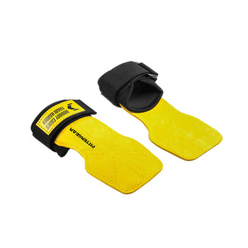 FITTERGEAR执炼硬拉助力带健身手套男引体向上防滑单杠哑铃握力带 黄色S码 FITTERGEAR执炼硬拉助力带健身手套男引体向上防滑单杠哑铃握力带 黄色S码