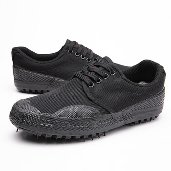 回力男鞋解放鞋男款劳保鞋工地干活耐磨劳动帆布鞋胶鞋军训迷彩鞋 wd