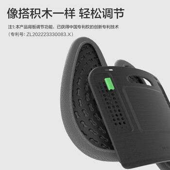 米乔（minicute）腰靠垫人体工学座椅子坐垫靠背汽车办公室呵护脊柱腰部椎节日礼物