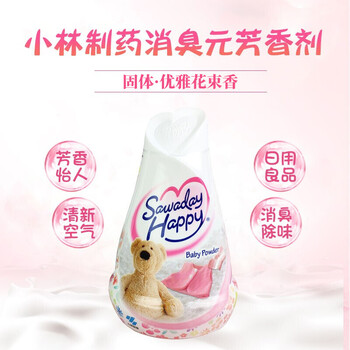 小林制药（KOBAYASHI）固体芳香剂优雅花束香120g 空气清新剂室内香氛厕所除味除臭