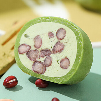 裕和慕斯大福 日式雪媚娘麻薯糕点糯米团子雪糕冰淇淋甜品 抹茶红豆味