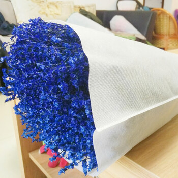 干花摆设客厅水晶草勿忘我情人草满天星019 宝蓝色 小扎染色 干花包