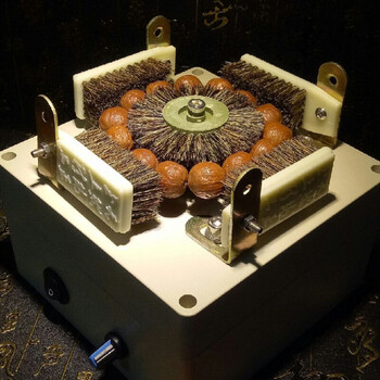 佛珠手串自动盘珠机电动刷金刚菩提星月猴头核桃橄榄核文玩抛光机标配