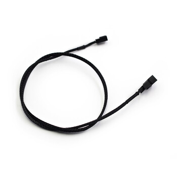 宝璋3pin风扇延长线全铜线40 60cm 小3pin针转小4pin针机箱风扇延长走支持走背线60cm 单条装 图片价格品牌报价 京东