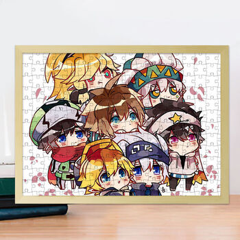 拼图凹凸世界1000片 带框木质500片雷狮安迷修帕洛斯嘉德罗斯卡米尔金