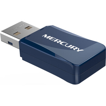 MERCURY 水星UX9 网卡WiFi6免驱动 usb无线网卡 900M双频5G内置 台式机笔记本电脑无线wifi接收器 发射器