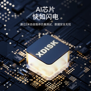 小盘(XDISK)2TB移动固态硬盘（PSSD）M10P枪黑色Nvme固态硬盘Type-c长江存储USB3.2手机直连2050MB/s