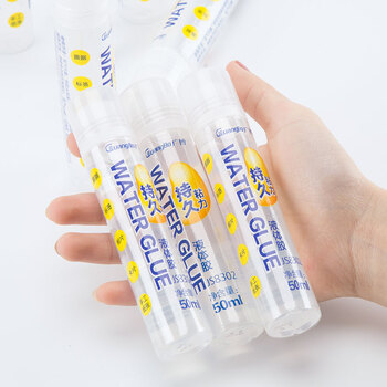 广博(GuangBo)50ml高粘度液体胶水办公学习通用快干胶 办公用品 12支装  JS8302