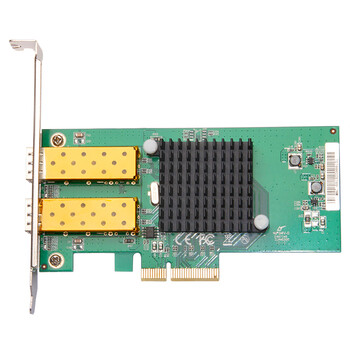 魔羯（MOGE）intel82576芯片PCIE网卡 X4千兆网卡光口服务器网络适配器双光口光纤网卡服务器 MC2250 