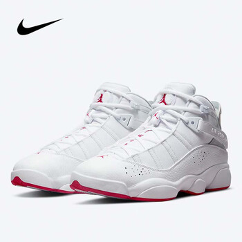 耐克nikejordan6rings男子高帮运动实战减震篮球鞋