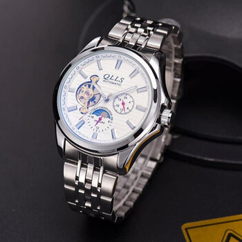 同款瑞士名表qlls/奇洛时正品男士机械表全自动腕表镂空防水镂空初拥