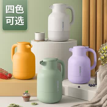 JEKO&JEKO保温壶家用热水瓶玻璃内胆暖水壶大容量宿舍开水瓶 1.5L绿色