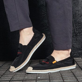 zuoluoqishi春季平跟渔夫鞋男薄款一脚蹬男鞋懒人鞋休闲鞋透气男士