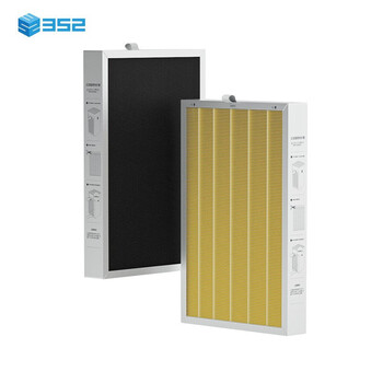 352 Y106家用空气净化器滤芯 2片装 Y106过滤器套装【配件】