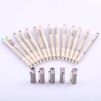 樱花（SAKURA）彩色针管笔勾线笔 05号0.45mm(红色) 日本进口签字笔绘图水笔 学生儿童美术绘画描边手绘设计