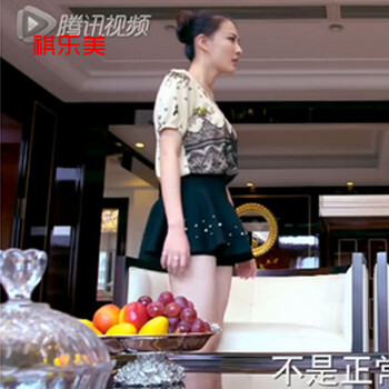 祺乐美2015妻子的谎言同款 孙佳媛徐璐同款 雪纺上衣+裙裤套装Y8701 花色 M