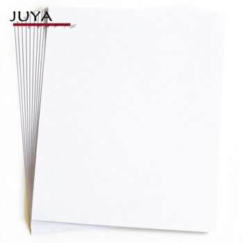 俊雅(JUYA)学生 手工 衍纸 彩色底卡纸 荷兰卡 厚型卡纸 a4 等多种规格套装 纯白(10张) A4(210x297mm)