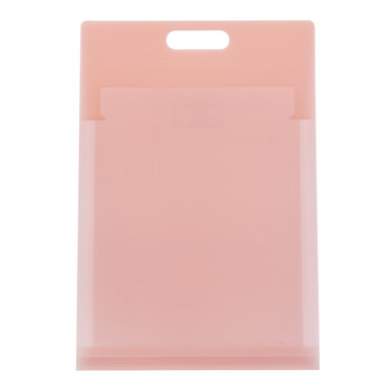 国誉(KOKUYO)A4手提式风琴包淡彩曲奇学生竖款资料册文件夹 5层6袋 粉色1个 WSG-DFC65P