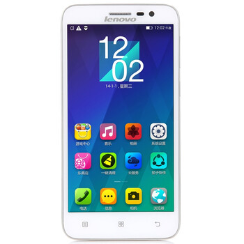 联想(Lenovo) 黄金斗士A8 (A808T) 16G 阿尔卑斯白 移动4G手机