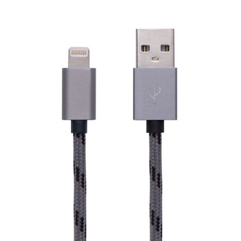 
                                        
                                                                                摩米士MOMAX苹果数据线充电线MFi认证快充线适用iphone12/11Pro/XsMax/XR/SE2/8/7/6Plus手机iPad等1米灰色                