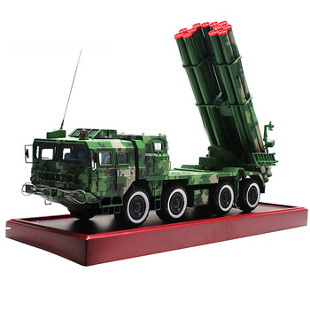 跃纪生(yuejisheng) 敦雅 1:30 phl03型300毫米火箭炮模型军事模型