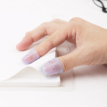 国誉(KOKUYO)进口点钞手指套学生办公财务翻页帽型指套 小号13*25m3个 蓝色 MEKU-25TB 国誉(KOKUYO)进口点钞手指套学生办公财务翻页帽型指套 小号13*25m3个 蓝色 MEKU-25TB