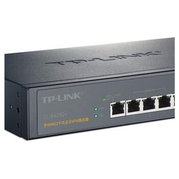 普联(TP-LINK) 多WAN口企业级千兆有线路由器 防火墙/VPN/AP管理 TL-R479G+ 普联(TP-LINK) 多WAN口企业级千兆有线路由器 防火墙/VPN/AP管理 TL-R479G+