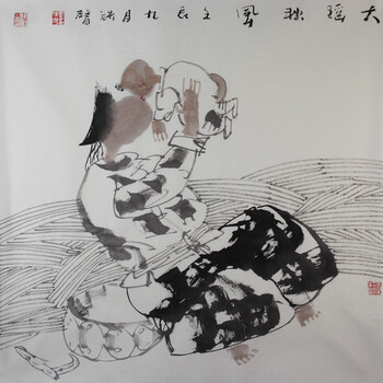 娄彦君 《梅开盛世》06拍卖已结束黑龙江美术家协会会员 张永绘