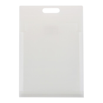 国誉(KOKUYO)A4手提式风琴包淡彩曲奇学生竖款资料册文件夹 5层6袋 透明1个 WSG-DFC65T