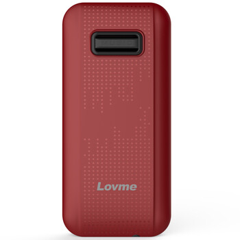 爱我（Lovme）682 移动/联通2G 老人手机 双卡双待 红色