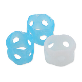 国誉(KOKUYO)进口点钞手指套学生办公财务翻页环形指套 中号13*11mm5个(深蓝2+浅蓝2+白色1) MEKU-P21B 国誉(KOKUYO)进口点钞手指套学生办公财务翻页环形指套 中号13*11mm5个(深蓝2+浅蓝2+白色1) MEKU-P21B