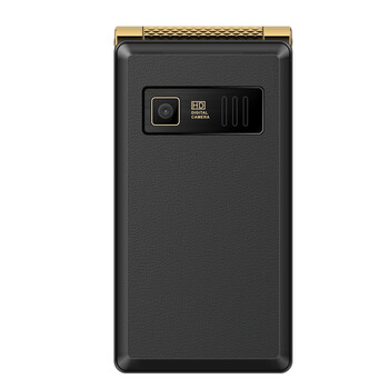 夏朗(NAMO)大器A6老人手机移动联通2G翻盖手机超长待机老年机 黑