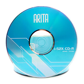 铼德(RITEK) 时尚系列 CD-R 52速700M 空白光盘/光碟/刻录盘 塑封装50片