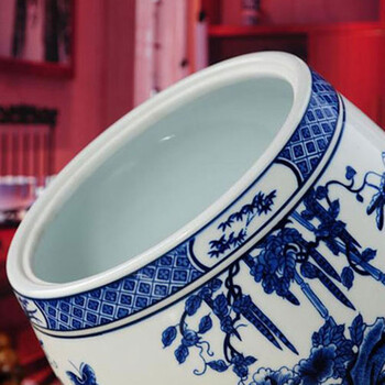 
                                                            ciwuyu陶瓷普洱茶罐 茶叶缸储茶罐大号泡菜坛子七子饼茶盒罐 丝瓜腰鼓罐                