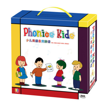 Phonics Kids 少儿英语自然拼读 全套12教材 12dvd 京东jd Com